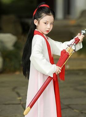 女童汉服紫霞仙子cos服装