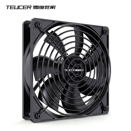 TEUCER3000转风扇机箱温控电脑散热器12CM水冷排散热智能温控