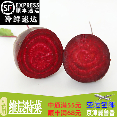 新鲜紫菜头 甜根菜 甜菜头 酵素甜菜头紫菜头 500g