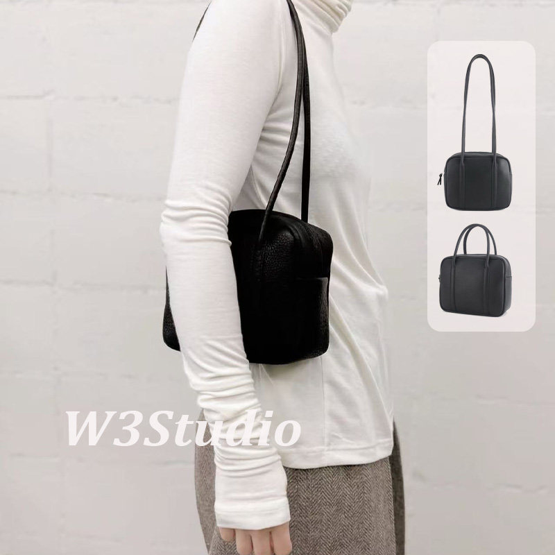 333Studio日本小众Aeta小方包单肩豆腐包简约通勤手提包头层牛皮