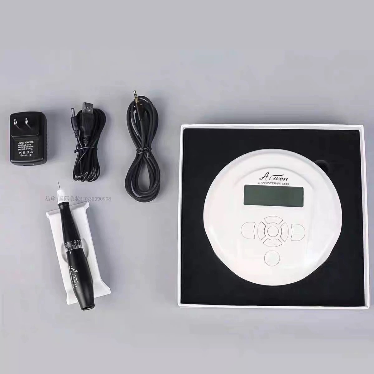 艾文国际二代纹仙雾眉色乳色料唇部纹绣机器品牌美瞳线单针机器针