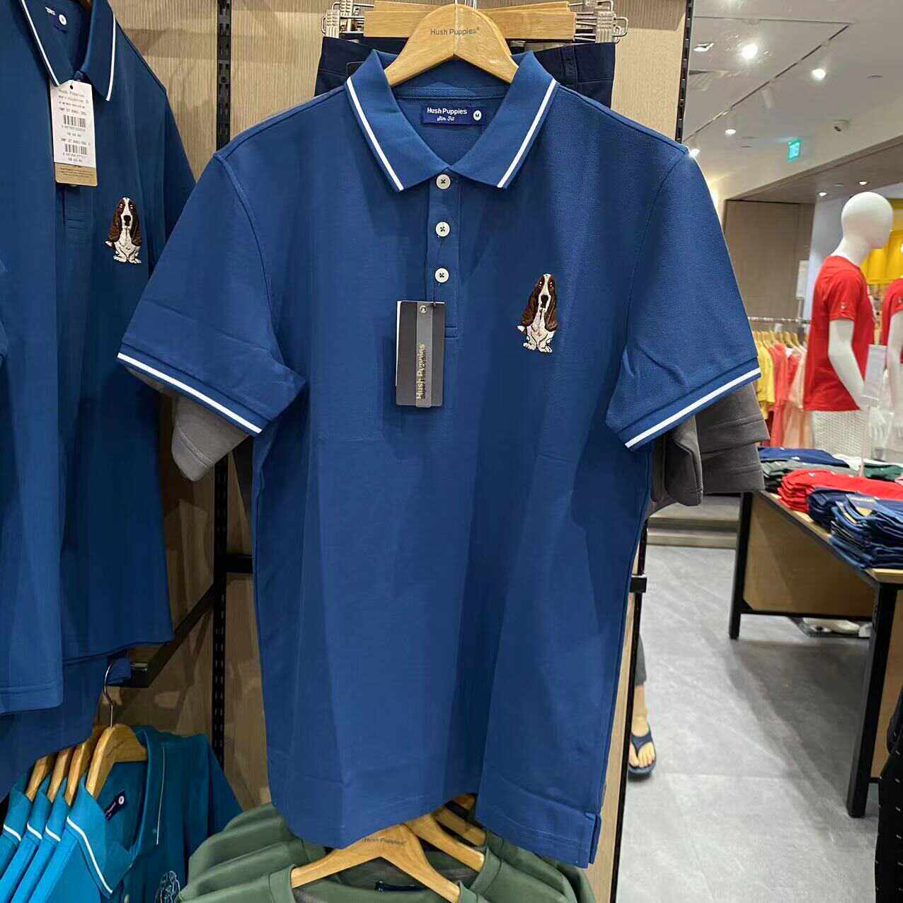 POLO纯色新加坡专柜大狗透气排汗