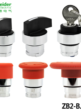 正品施耐德XB2按钮开关头ZB2-BD2C-BJ4C-BG3C一BS54C 44C 64-BT4C