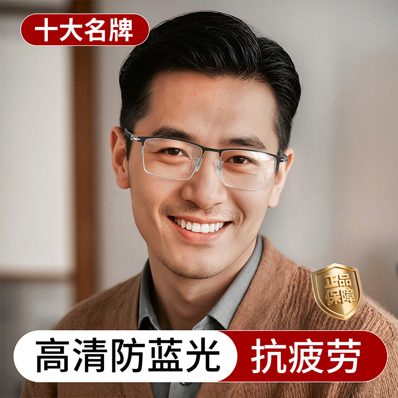 【十大名牌】防蓝光抗疲劳老花镜