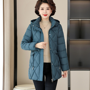 2025新款爆款冬季中长款羽绒棉服女款反季清仓棉衣棉袄棉外套女装