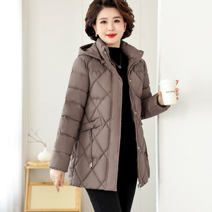 2025新款爆款冬季中长款羽绒棉服女款冬天冬装棉衣棉袄棉外套女装