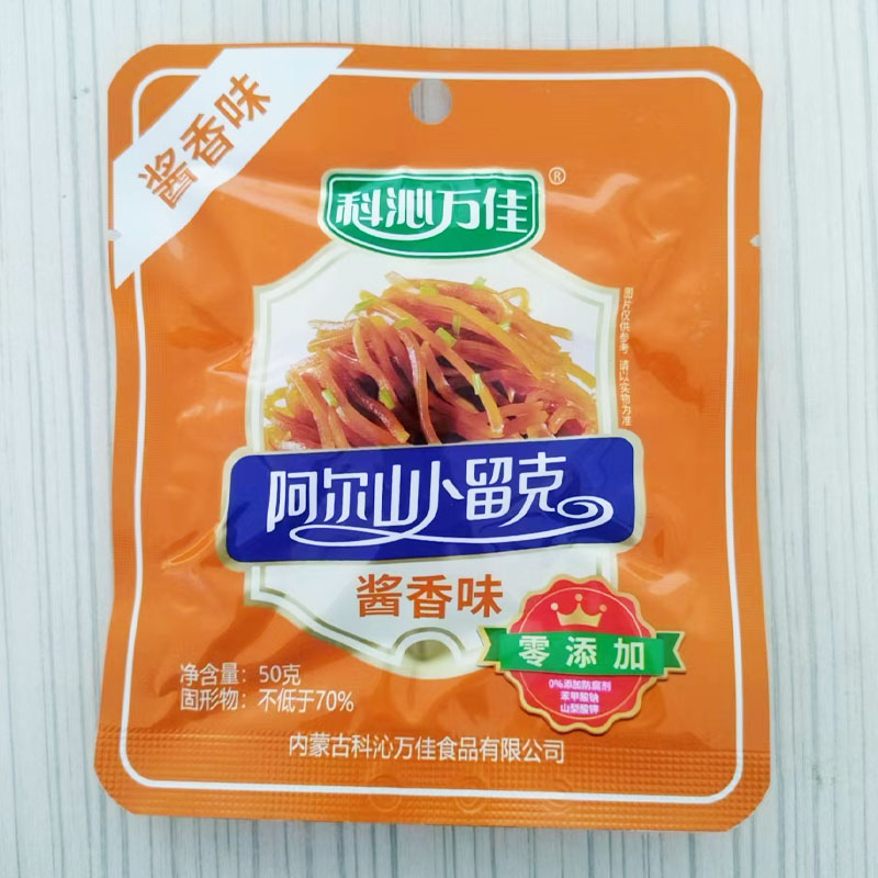 科沁万佳卜留克丝50克下饭菜咸菜