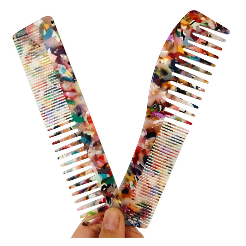 按摩头皮经络小巧便携款折叠梳