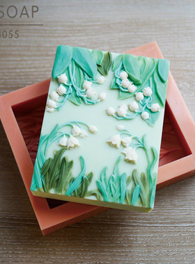 PPSOAP手工皂硅胶模具土司模 食品级模具保溫好 香薰石膏模 LN055