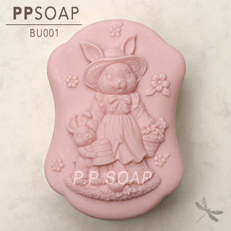 PPSOAP原创设计食品级硅胶模 手工皂模 烘焙模具 BU001 种花趣