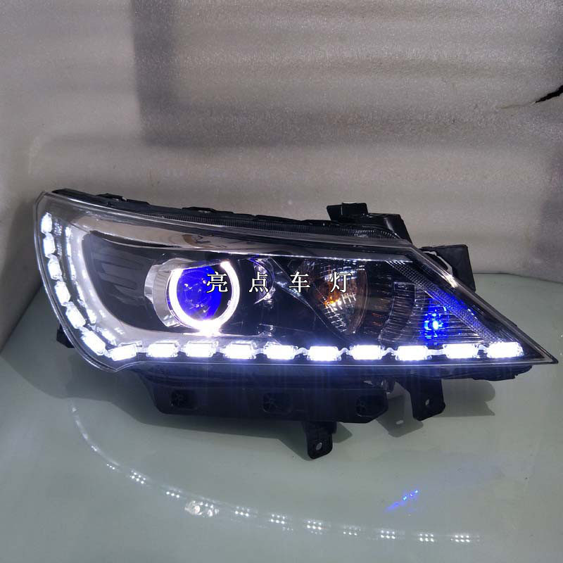 宝骏310W大灯总成改装LED双光透镜天使眼恶魔眼日行灯,汽车零部件/养护/美容/维保,汽车车灯透镜,淘宝优惠券,粉丝福利购,淘宝优惠卷