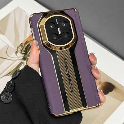 保时捷适用X7手机壳纯色屏x6精选皮纹典藏版双中轴保护套x5全包防摔套男女款X3