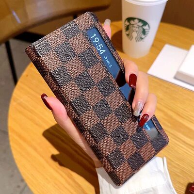 适用x2手机壳x6全包真皮xt支架多功能高档商务超薄防摔x3保护套x5翻盖式皮套磁吸男女款