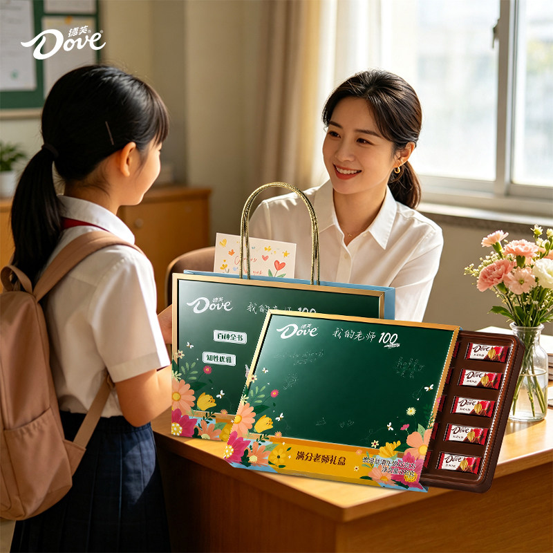 德芙教师节礼盒铭记师恩