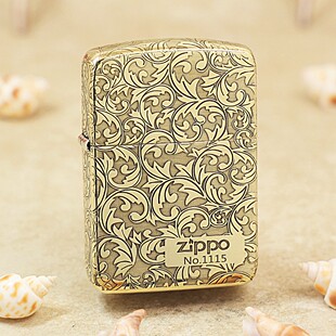 1941B精雕五面唐草防风品牌打火机限量送礼