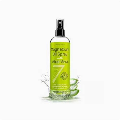 Magnesium Oil Spray with Aloe Vera - Less Itchy - Use as