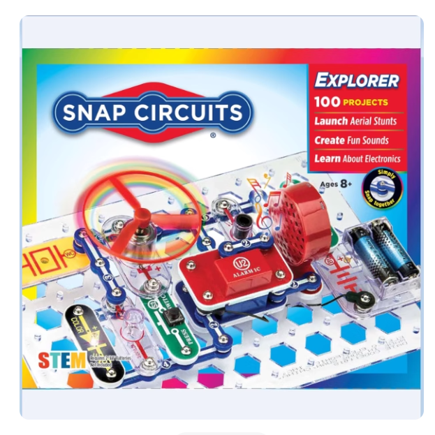 Snap Circuits Jr. SC-100 Electronics Exploration Kit,