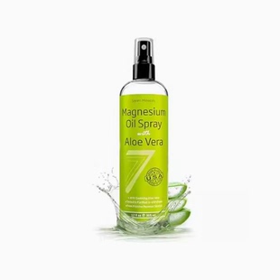 Magnesium Oil Spray with Aloe Vera - Less Itchy - Use as
