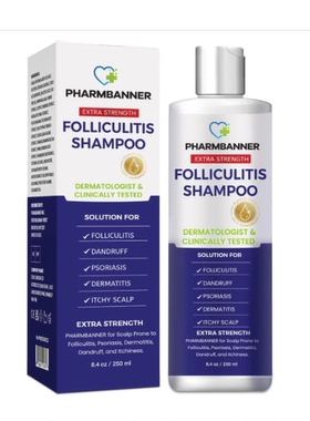 美国代购Anti-Fungal Shampoo for Folliculitis, Seborrheic Der