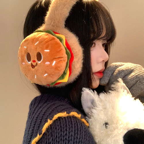 保暖毛绒耳罩加厚防寒防风护耳朵防冻冬季骑行女士儿童耳捂子可爱