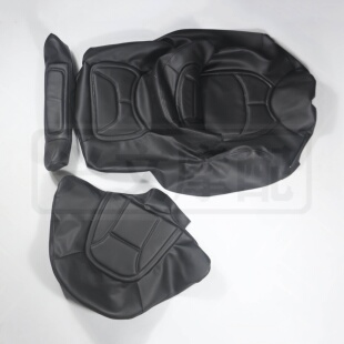 适用金翼GL1800 01-17年全新坐垫皮高质量坐垫皮座皮后靠背皮包皮