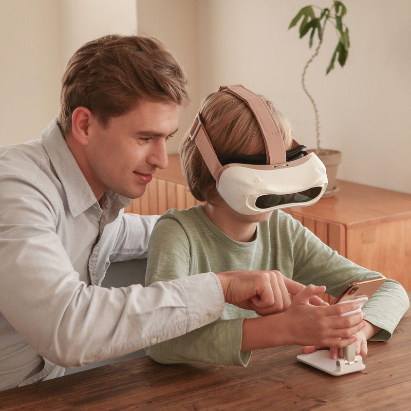 OTUS智能反转拍自动翻转镜学生近视远视训练视力缓解眼疲劳护眼仪