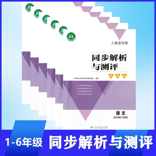 年份随机发 同步解析与测评语文一二三四五六年级上下册1356人教版金学典钦州