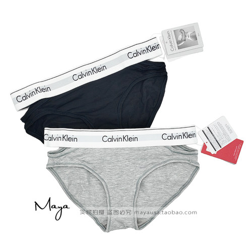 CK女士镂空比基尼三角内裤