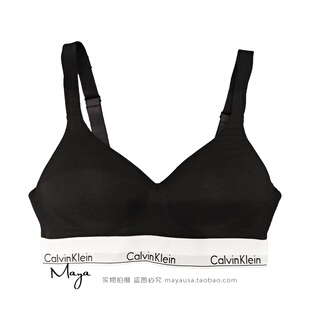 【摩登引力带】CK内衣24秋女宽肩带聚拢罩杯无钢圈文胸QF7900AD