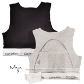 CK内衣24年春夏女士大露背内搭背心式 摩登引力带 文胸QF7626AD