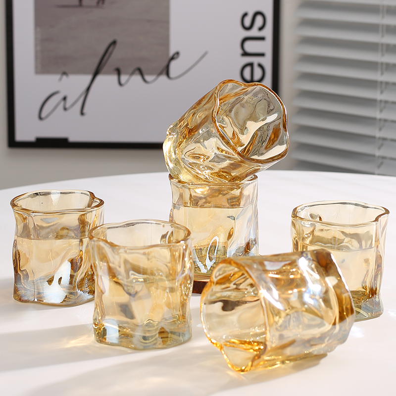 2023款扭扭杯ins风网红高颜值炫彩异形杯摔不烂喝水杯扭曲玻璃杯