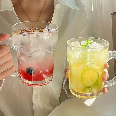 玻璃杯家用水杯啤酒杯扎啤杯茶杯