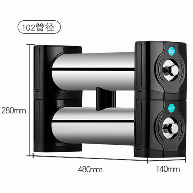 双子星1000L厨房净水器 厨下式净水机