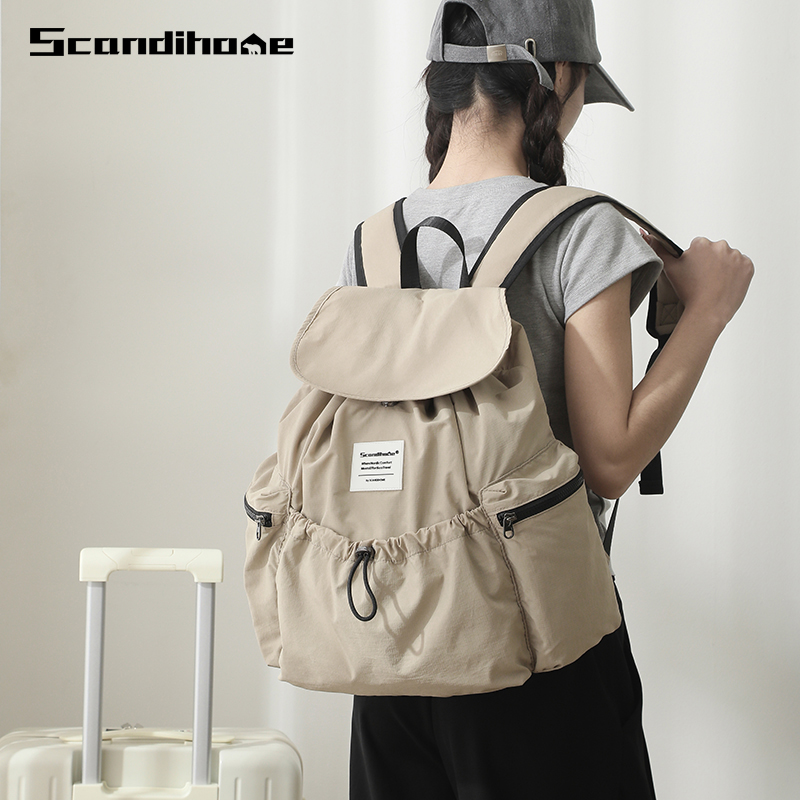 SCANDIHOME新款户外双肩电脑包女