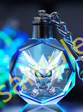 蛋仔派对钥匙扣书包小挂件饰周边发光玩具公仔龙魂鲨莉娃吊坠礼物