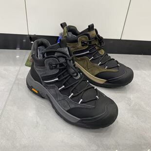 冬季新款男款磨砂牛皮皮毛一体户外休闲鞋舒适防滑保暖百搭男鞋