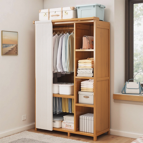 衣柜卧室简易组装出租房用大容量