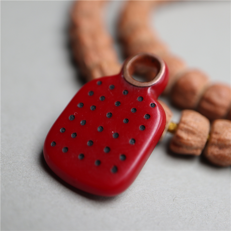 西藏手工咒点咒牌随身文玩吊坠腰包挂坠配件藏式穿珠diy侧挂配饰