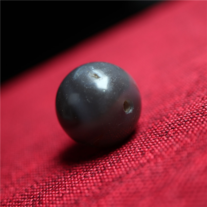 〓包老〓西藏清代天然老缠丝玛瑙桶珠圆珠散珠配珠顶珠腰珠MN22