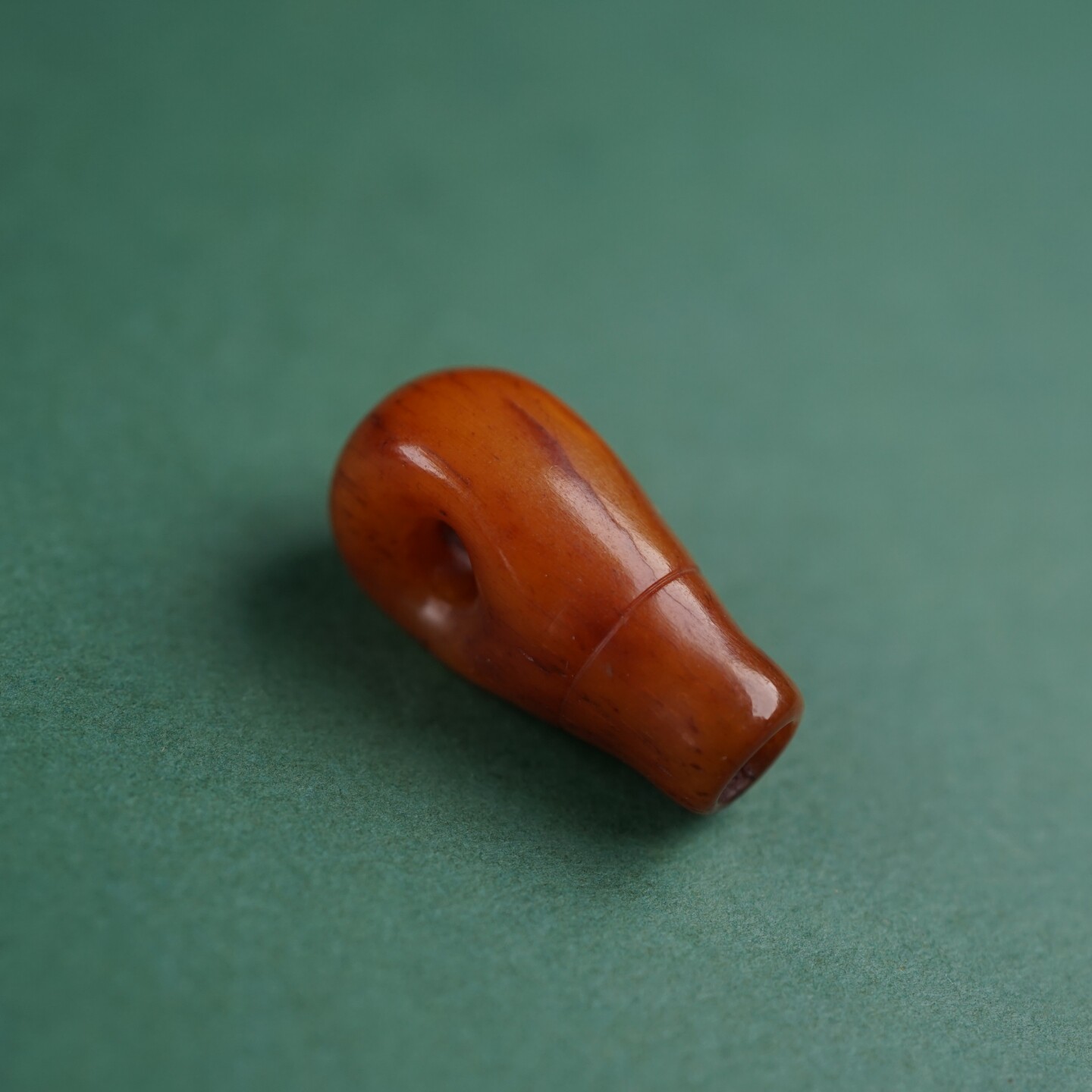 精工大孔道藏式天然牦牛骨一体三通文玩手串配珠星月金刚菩提佛头