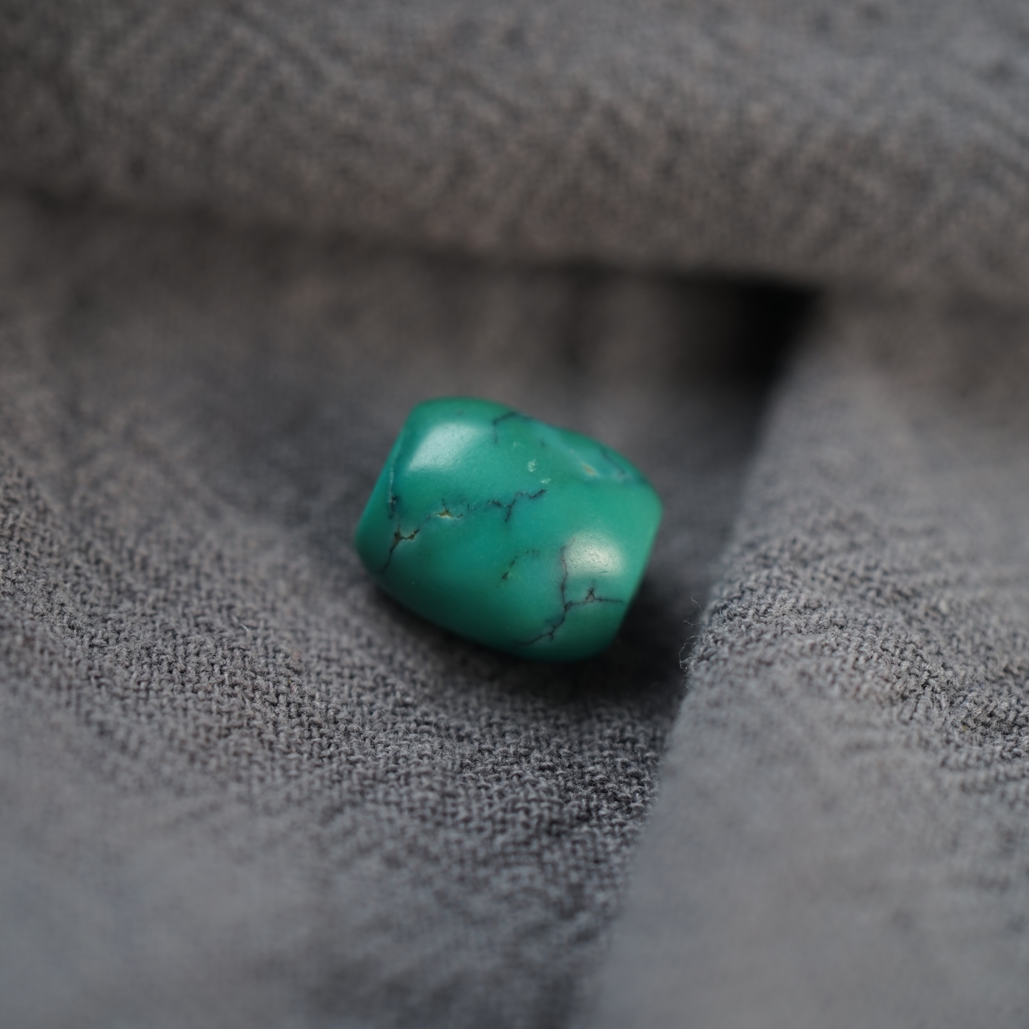 SS37西藏藏传随型老松石配珠藏式佛珠配饰文玩隔珠配手串藏松散珠