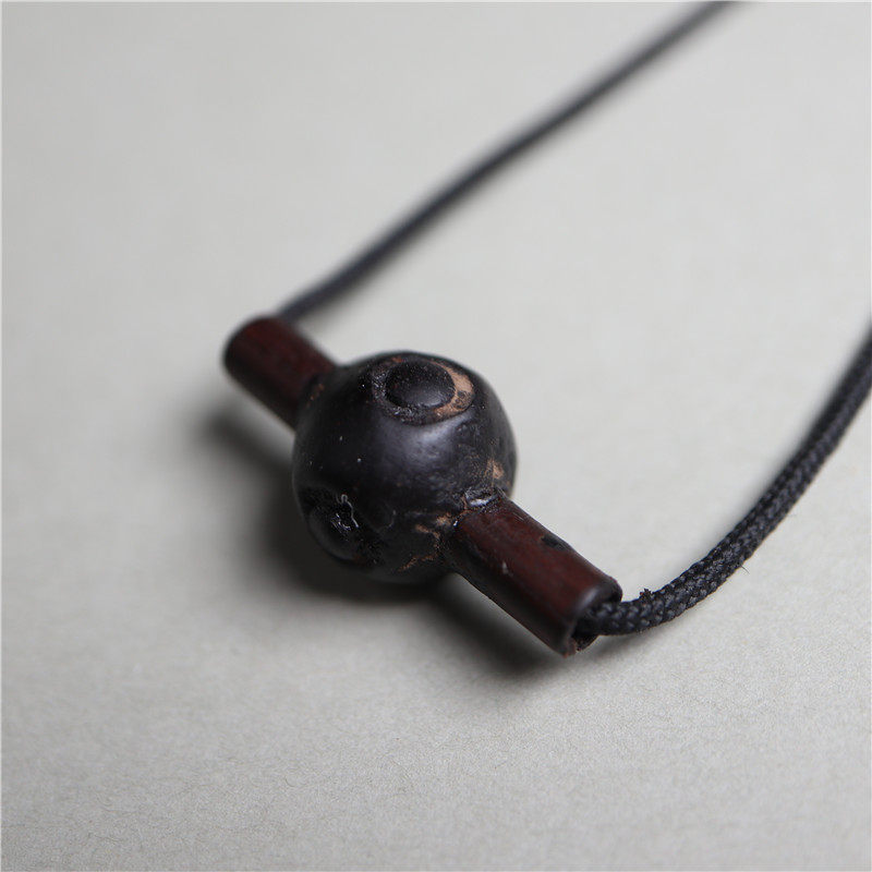 西藏民手工惹呼拉锁骨链娘拉擦擦吊坠藏式特色项链配件惹呼拉项坠