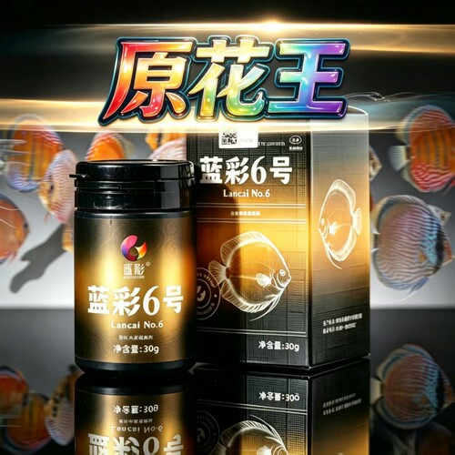 花王鲜艳发色七彩神仙鱼