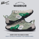 新款 男士 休闲皮面登山骑行鞋 回力男鞋 子男款 2025秋季 运动鞋 工作鞋