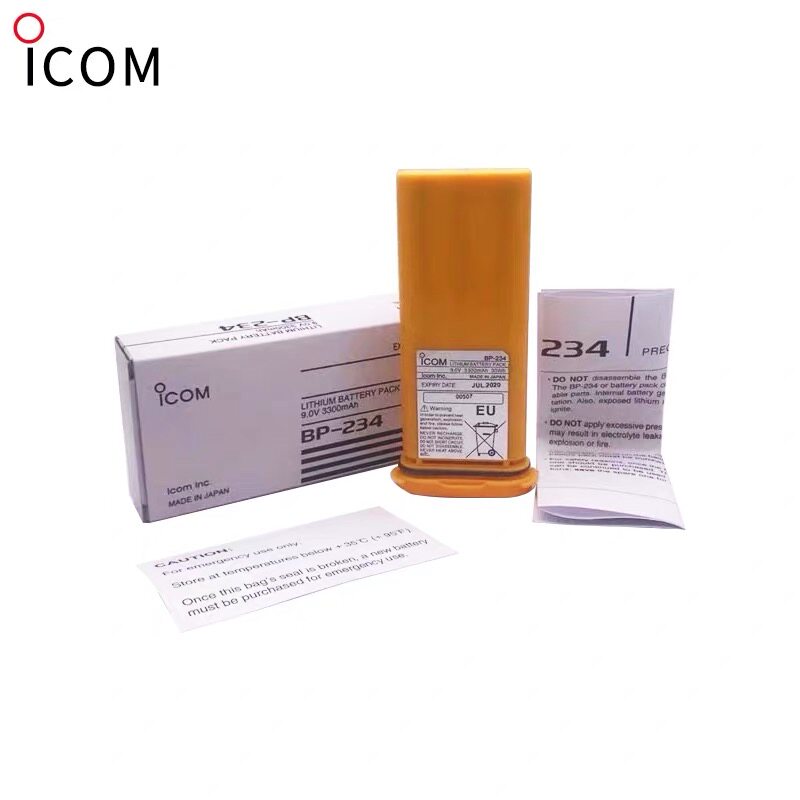 ICOM艾可慕BP-234/BP-224/3CR14505-2/IC-GM1600E海事对讲机电池
