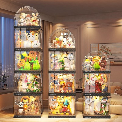 双磁吸独立开门●大角度拿取方便