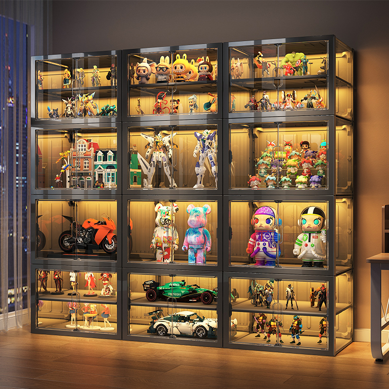 加宽加大丨隔板加硬可拆卸丨双磁吸门对开