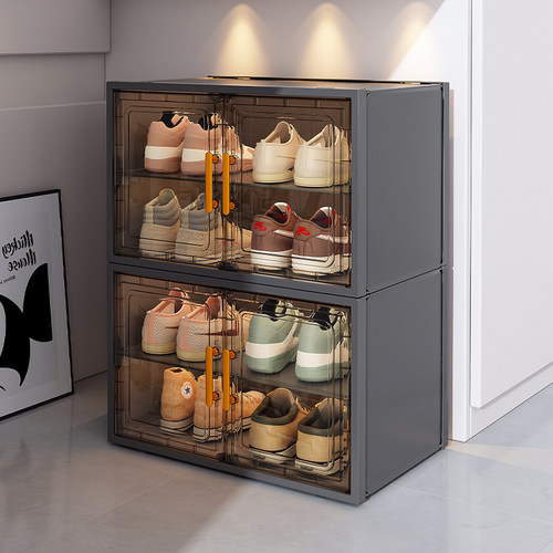 当天发！鞋靴两用！桌下大码鞋柜