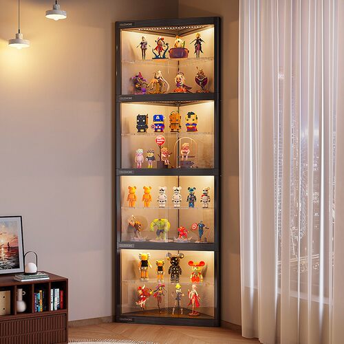 直角90度●手办展示柜●层板可拆