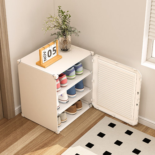 鞋柜简易家用门口多层小型办公室宿舍塑料窄鞋架新款鞋子收纳神器